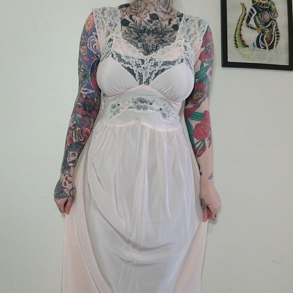 Vintage Lace Nightgown